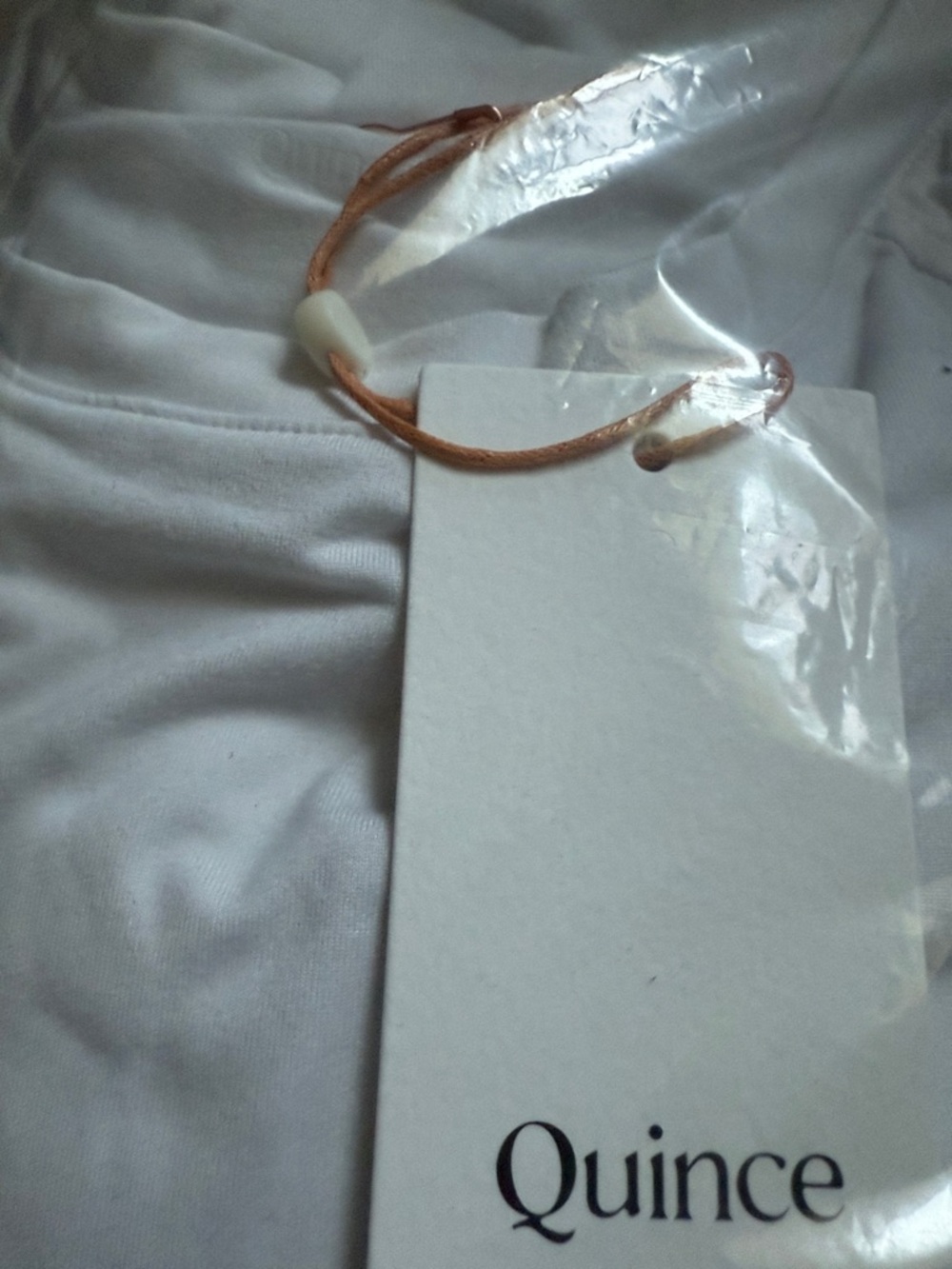 Quince Mens Flowknit Tee White NEW - Picture 3 of 3